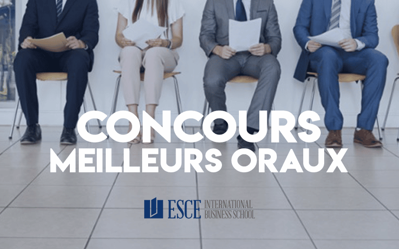 Concours Meilleurs Oraux Postbac 2019 ESCE