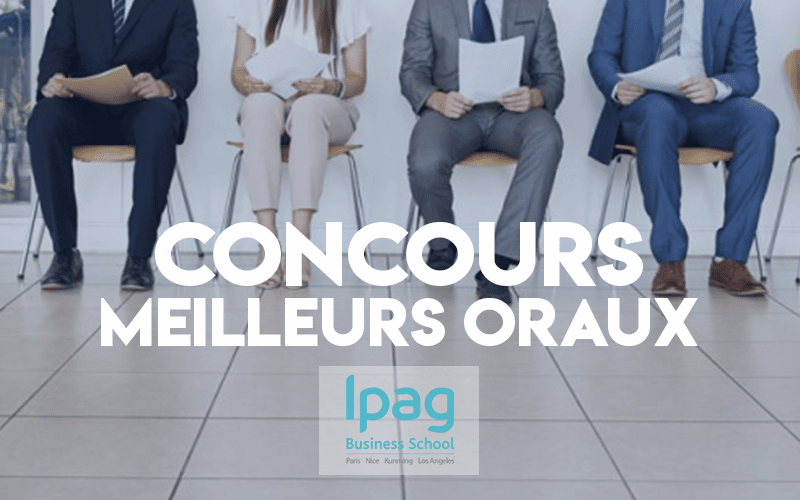 Concours Meilleurs Oraux Postbac 2019 IPAG
