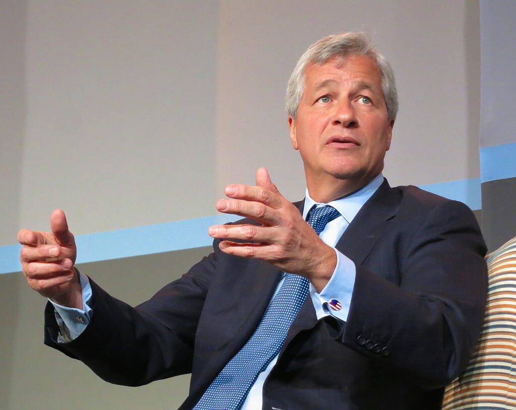 JP Morgan Jamie Dimon Chine