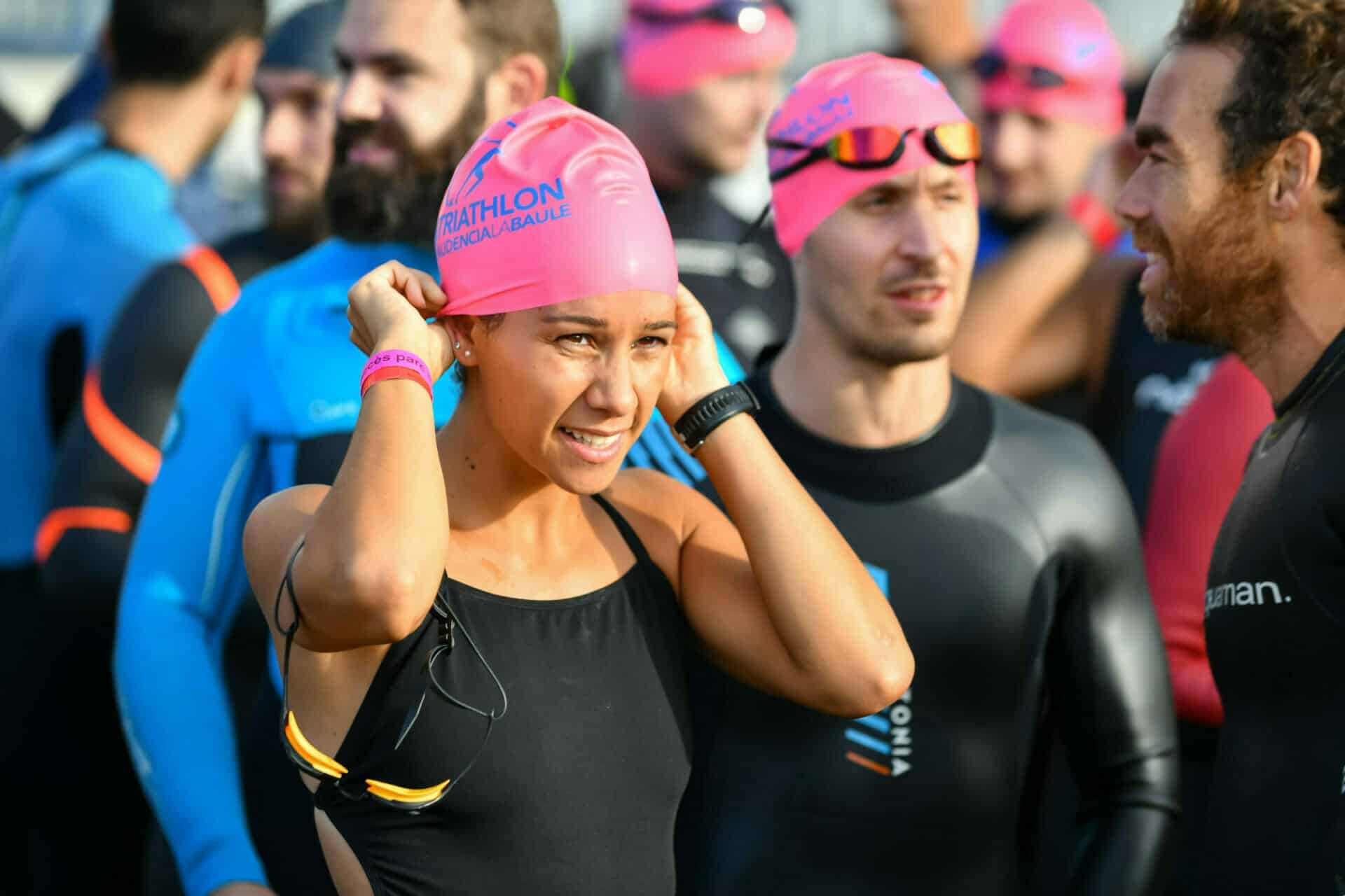 Départ Triathlon Audencia
