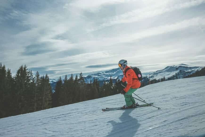 Sacha Theocharis ski emlyon athlète
