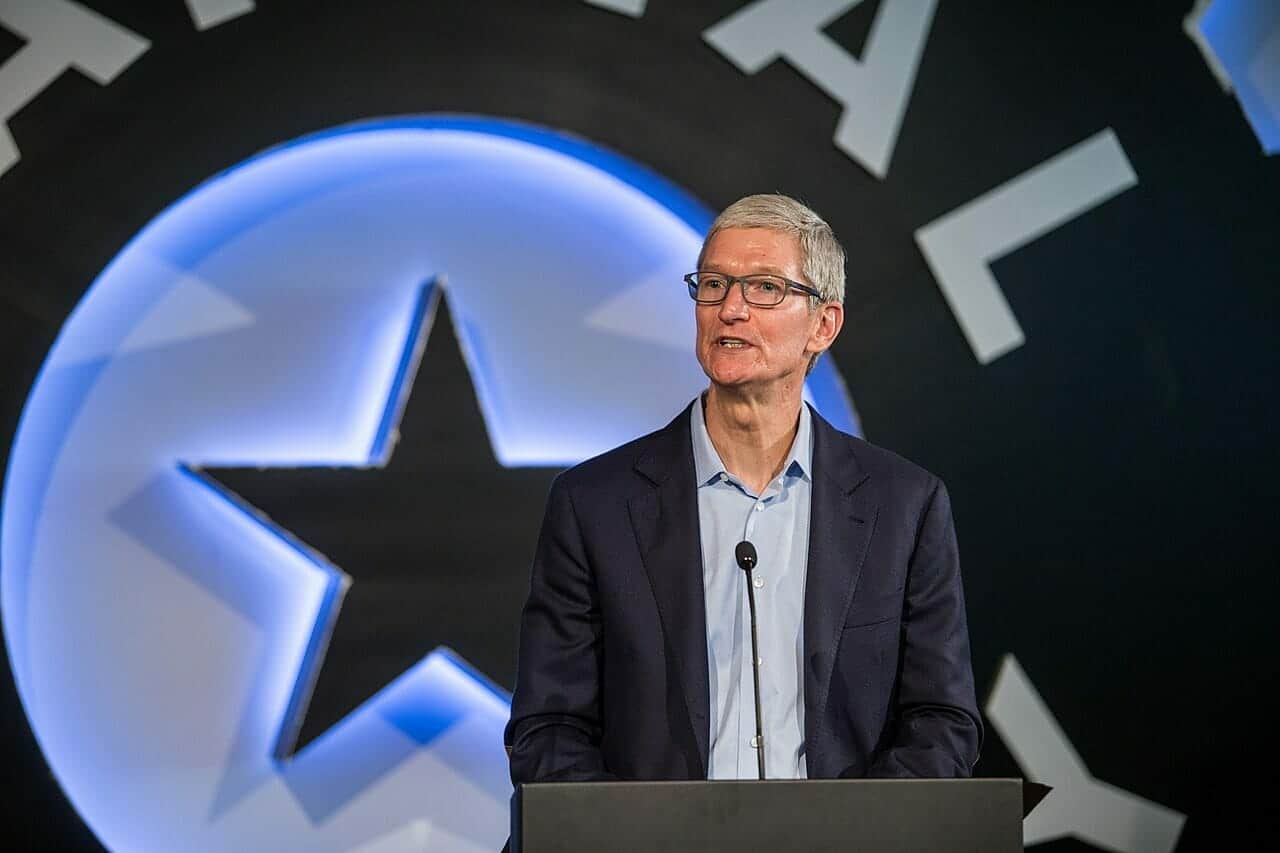 Salaire Tim Cook PDG Apple