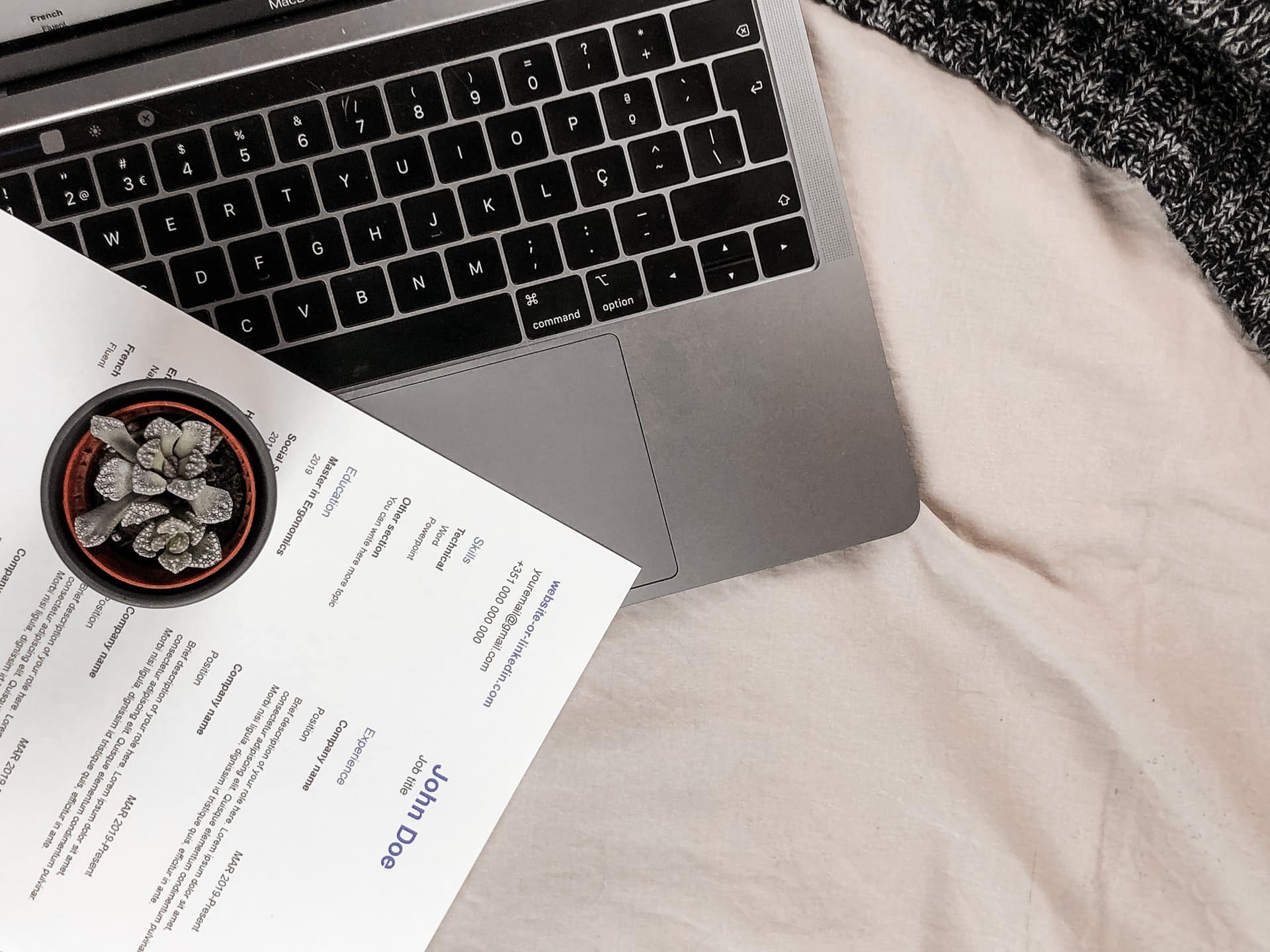 Flowcv site rédaction CV ou lettre de motivation