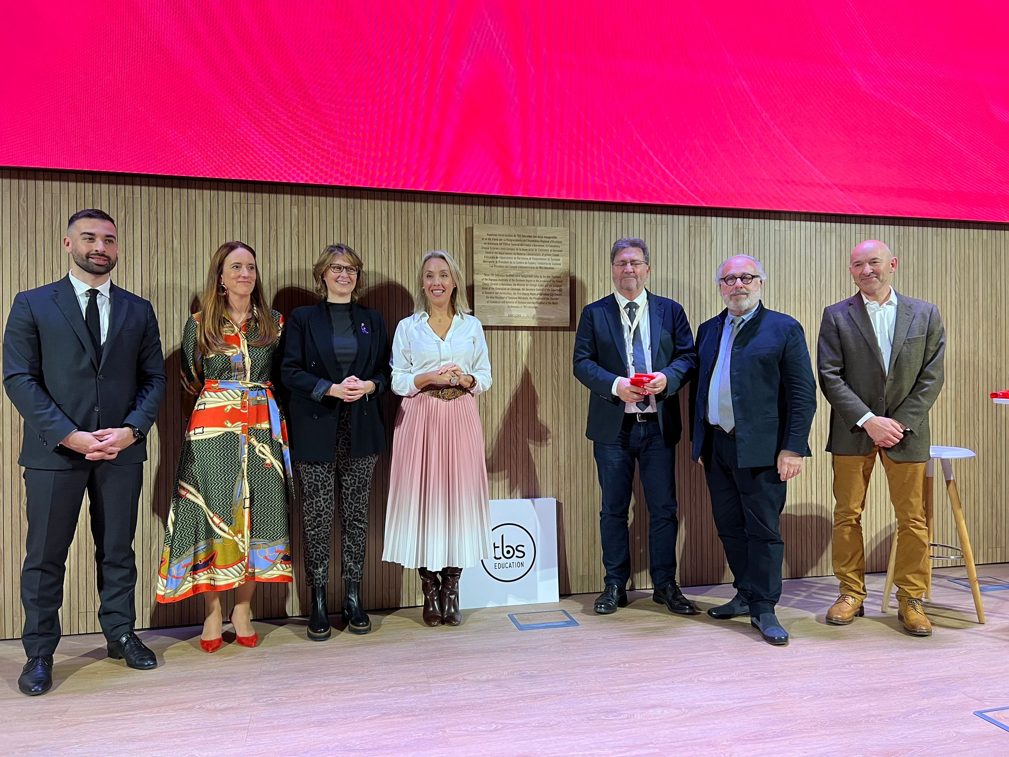 inauguration TBS barcelone
