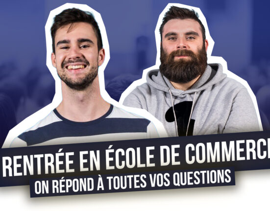 rentrée en école de commerce live
